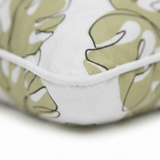 Palm Island 45x45 Outdoor Cushion — detail close-up
