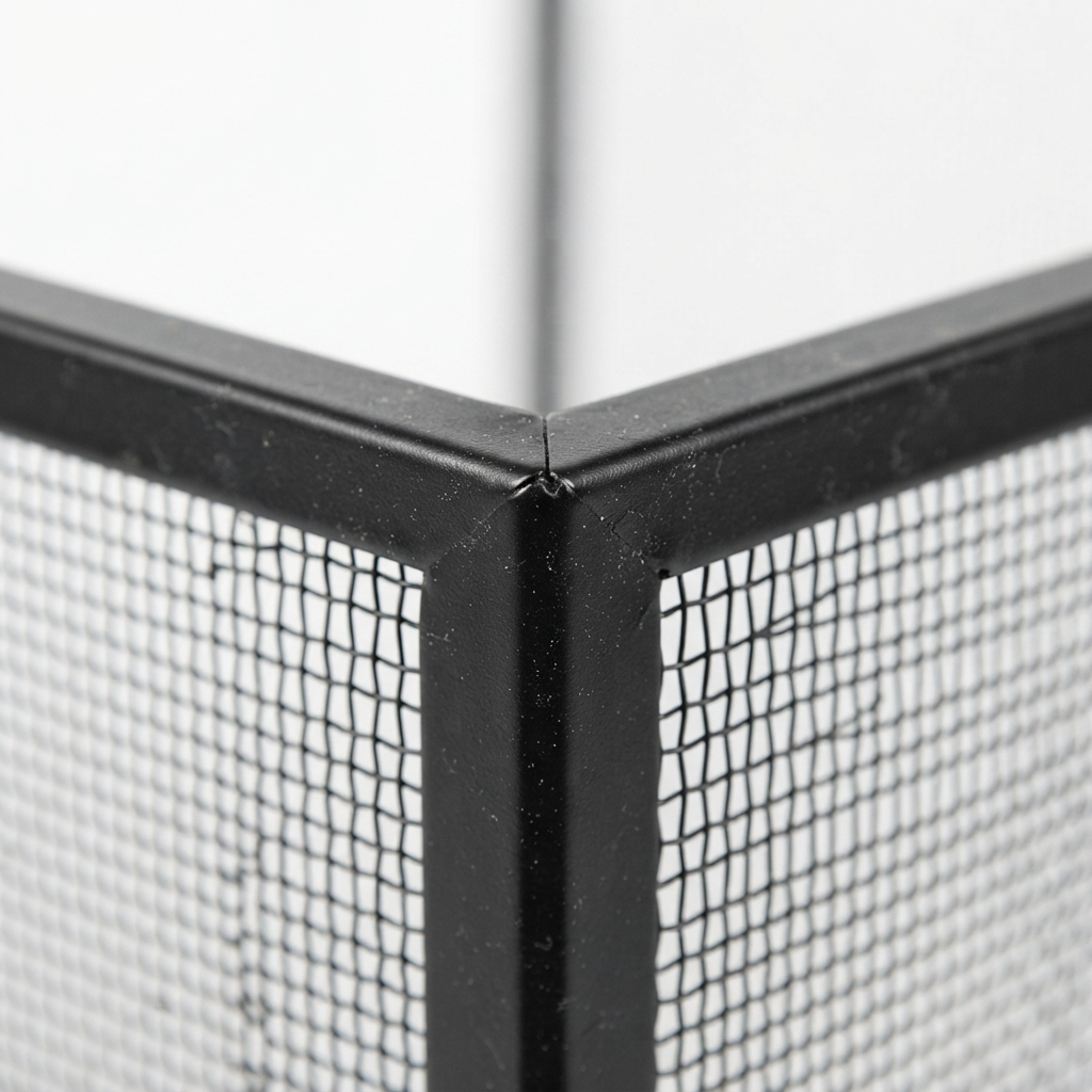 Child Guard Mesh Fire Screen for Woodheaters — detail close-up