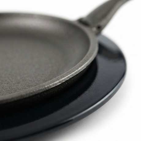 Napoleon Cast Iron Skillet — detail close-up