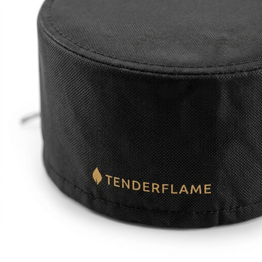 Tenderflame Signal Hill Cover Black — detail close-up