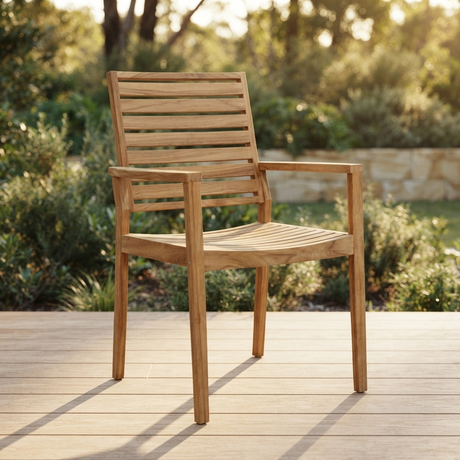 Charlie Chair — outdoor setting