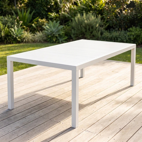 Queensville 11pc Table - White — outdoor setting