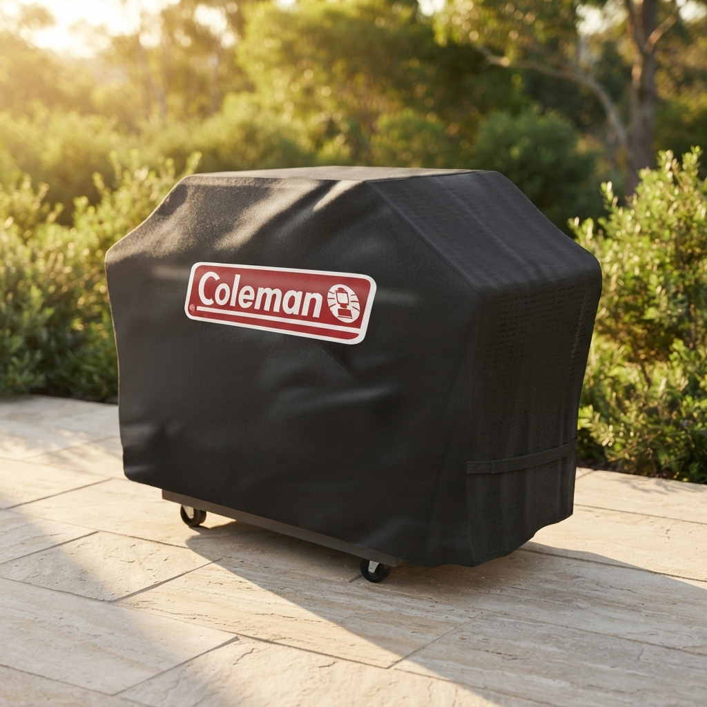 Coleman Premium BBQ Cover - X-Large — outdoor setting