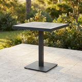 Nebraska 80x80cm Bar Table — outdoor setting