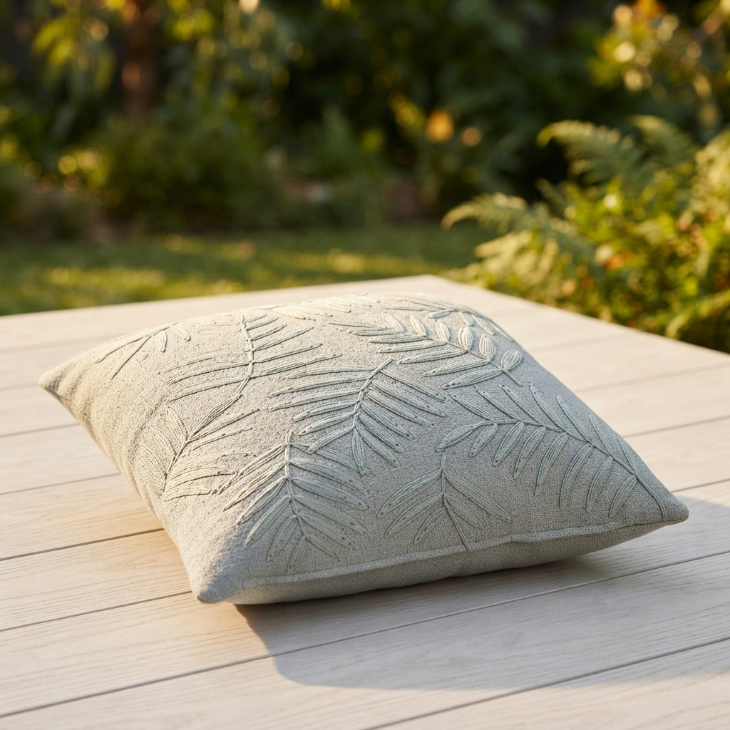 Sage Garden - Indoor Cushion (50 x 50) — outdoor setting