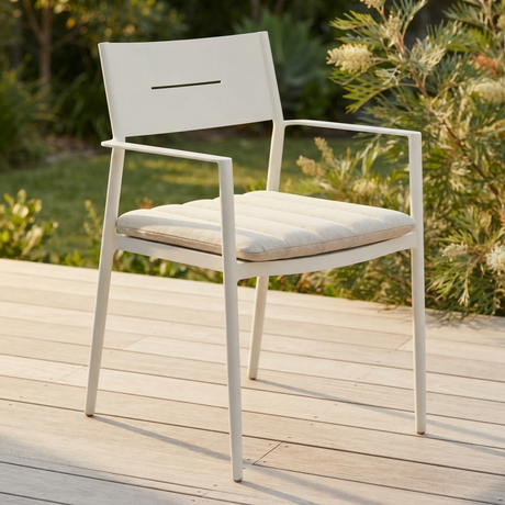 Wattamolla Dining Chair — outdoor setting