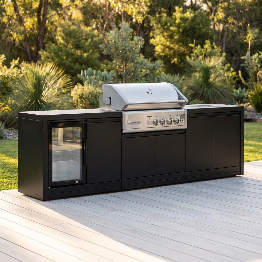 Crossray Gas BBQ Outdoor Kitchen TC4K-20 — outdoor setting
