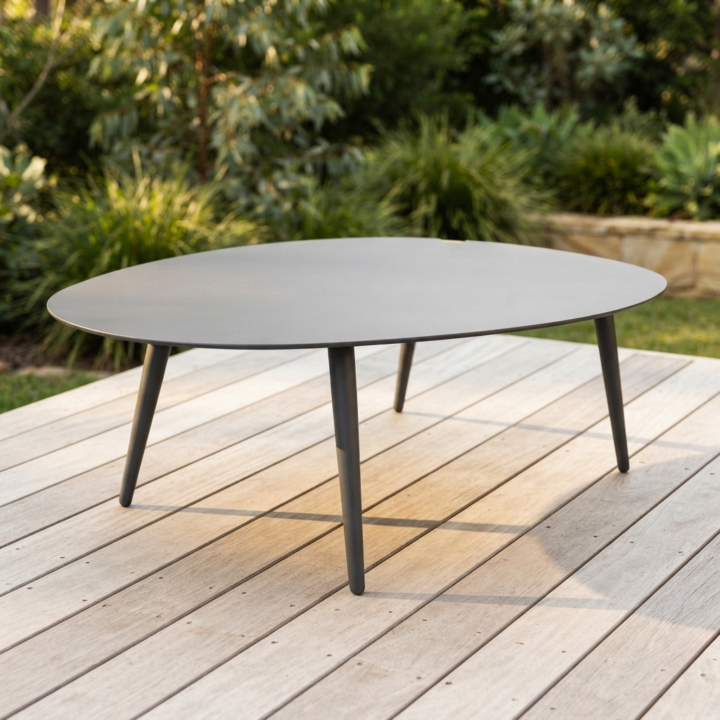 Luna Coffee Table — outdoor setting