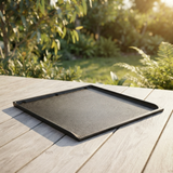 Rogue 425 Cast Griddle Plate — outdoor setting
