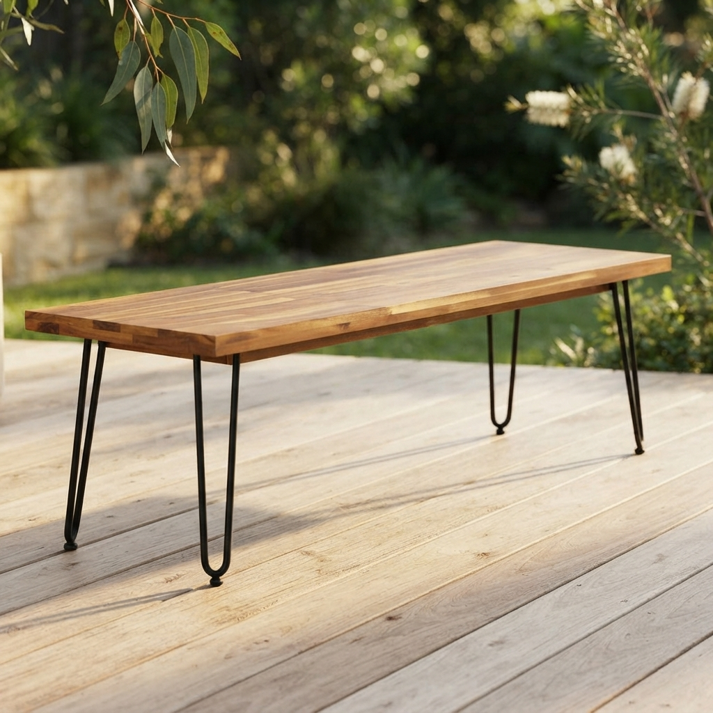 Everglade 150cm Bench — outdoor setting