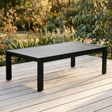 Dallas Coffee Table - Black — outdoor setting