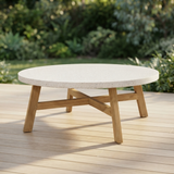 Orlando Teak Coffee Table — outdoor setting