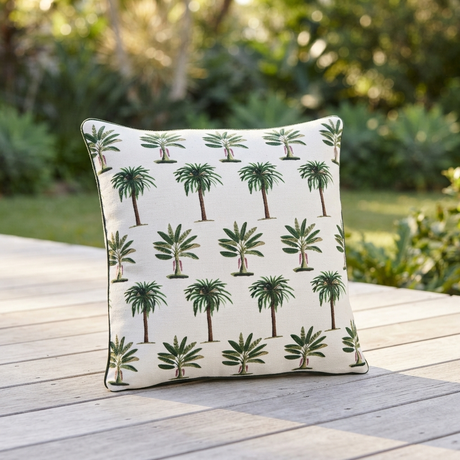 Palmy Raffles - Indoor Cushion (50 x 50) — outdoor setting