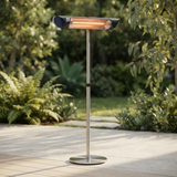 Stand Only for Nano Infra-Red Wall Mount Heater — outdoor setting