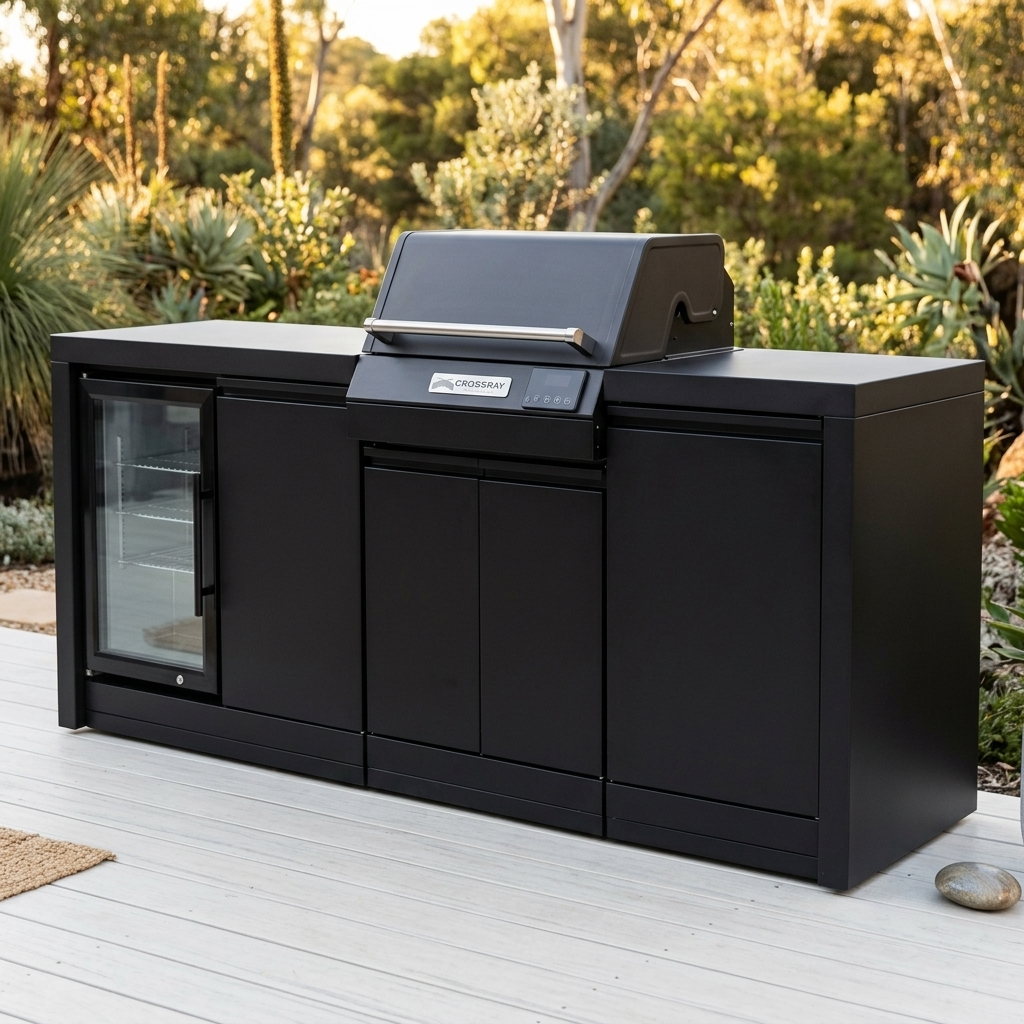 Crossray eXtreme Electric BBQ Outdoor Kitchen TCEK-09 — outdoor setting