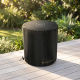 Tenderflame Signal Hill Cover Black — outdoor setting