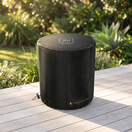 Tenderflame Signal Hill Cover Black — outdoor setting