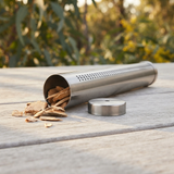 Napoleon Smoker Pipe — outdoor setting
