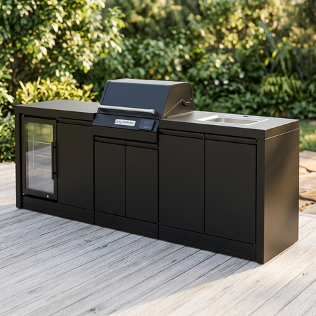 Crossray eXtreme Electric BBQ Outdoor Kitchen TCEK-10 — outdoor setting