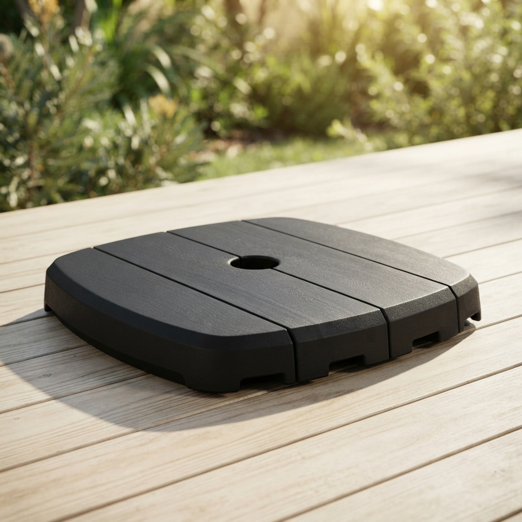 Small Resin Base — outdoor setting