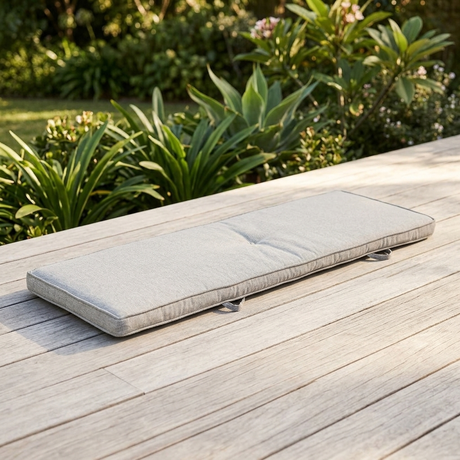 Bench Seat Cushion 155cm - Stone — outdoor setting