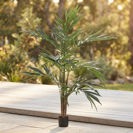 Kentia Palm Potted - Artificial Plant (200cm) — outdoor setting