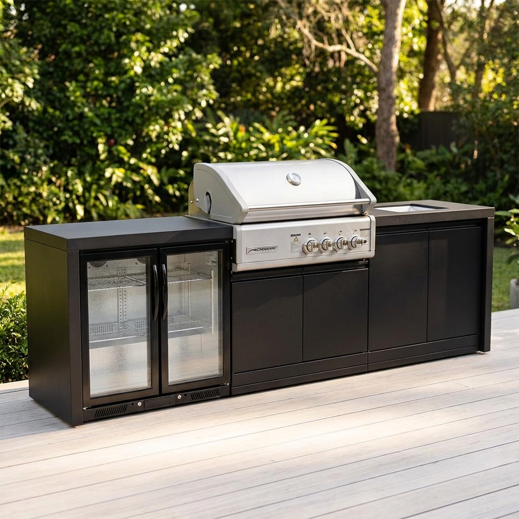 Crossray Gas BBQ Outdoor Kitchen TC4K-22 — outdoor setting