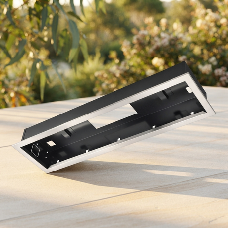 Flush Mount Enclosure for Classic 1800W — outdoor setting