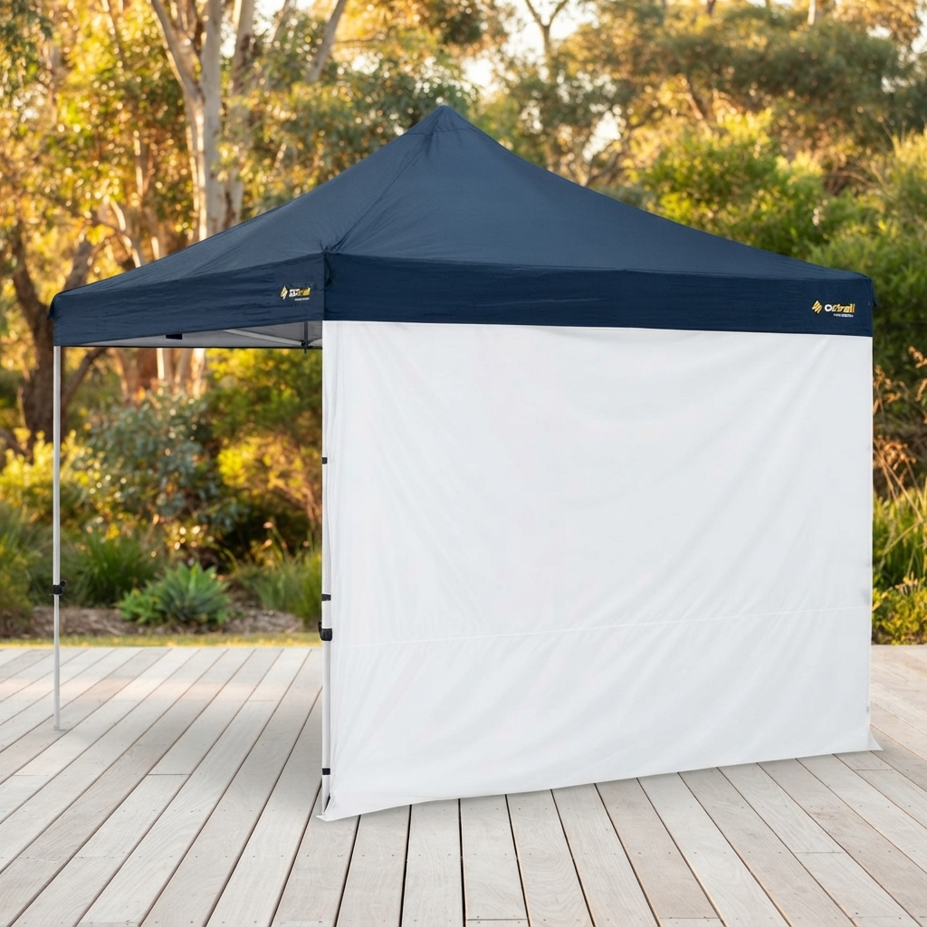 Gazebo Solid Side Wall — outdoor setting
