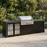 Crossray Gas BBQ Outdoor Kitchen TC4K-21 — outdoor setting