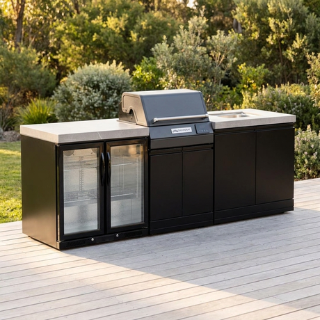 Crossray eXtreme Electric BBQ Outdoor Kitchen TCEK-18 — outdoor setting