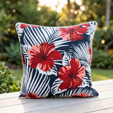 Plumeria Outdoor Cushion 45x45cm — outdoor setting