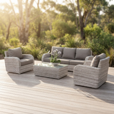Hampshire Wicker Lounge Set — outdoor setting