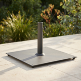 Steel Base — outdoor setting