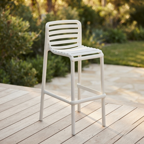 Milan Bar Chair — outdoor setting