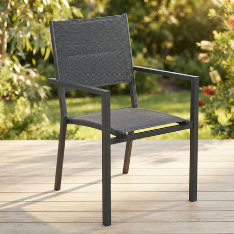 Mudgee Sling Chair — outdoor setting