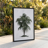 Palm Cove Print 103 x 73cm — outdoor setting