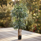 Raphis Palm - Artificial Plant (180cm) — outdoor setting