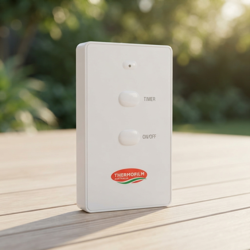 Replacement Remote for Plug-in Controller — outdoor setting