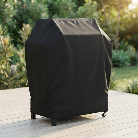 Cover for Xtreme Electric BBQ with trolley — outdoor setting