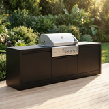 Crossray Gas BBQ Outdoor Kitchen TC4K-18 — outdoor setting