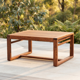Kwila Coffee Table — outdoor setting