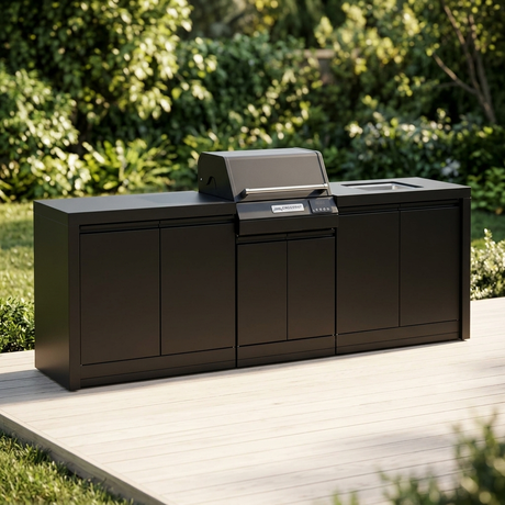 Crossray eXtreme Electric BBQ Outdoor Kitchen TCEK-08 — outdoor setting