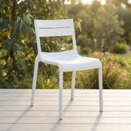 Bondi Bistro Chair — outdoor setting