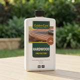 Golden Care Hardwood Protector — outdoor setting