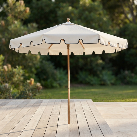Majorca Umbrella — outdoor setting
