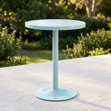 Paris Table - Mint — outdoor setting