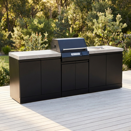 Crossray eXtreme Electric BBQ Outdoor Kitchen TCEK-14 — outdoor setting