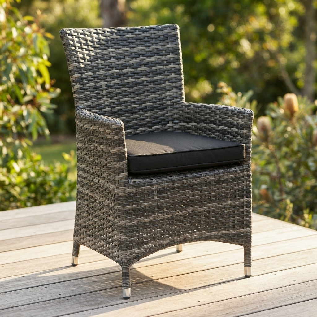 Minbu Chair — outdoor setting