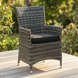Minbu Chair — outdoor setting
